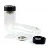 Double wall glass bottle