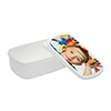 Sublimation Plastic Lunch Box (White)