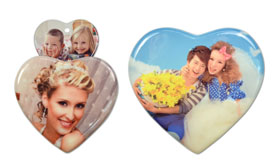 Heart Sublimation Tiles