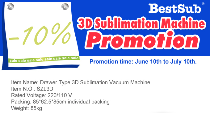 3D Sublimation Vacuum Machine Promotion