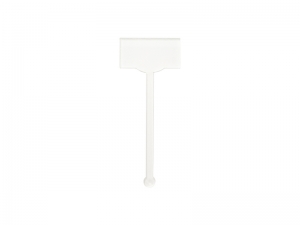 Sublimation Blanks Acrylic Drink Stirrers (4*9.8*0.4cm,Square)