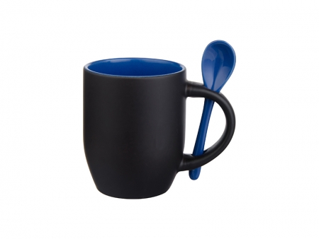 Sublimation 11oz Changing Color Spoon Mug (Blue)