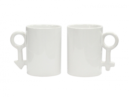 Sublimation 10oz Couple Mugs