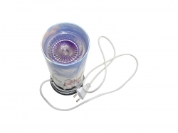 Lampe de chevet avec abat­jour en verre Sublimation Transfert Thermique