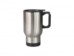 Mug isotherme 450 ml argenté Sublimation Transfert Thermique