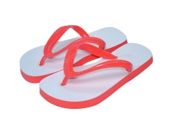 Tongs enfant taille M rouge Sublimation Transfert Thermique