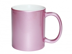 Mug 330 ml métallisés – rose Sublimation Transfert Thermique