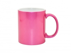 Mug 330 ml métallisés – rose foncé Sublimation Transfert Thermique