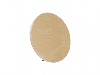 Sublimation Blanks Plywood Round Photo Frame(φ25.4*1.5cm)