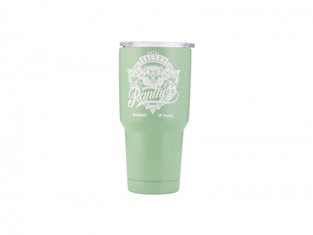 30oz/900ml UV Stainless Steel Tumbler (Green)