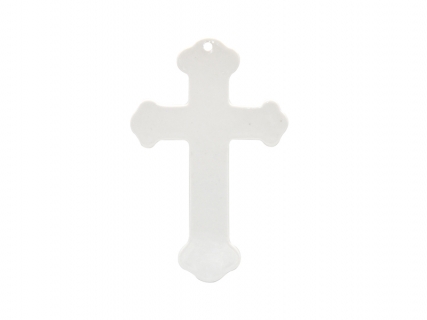 Sublimation Ceramic Cross Ornament