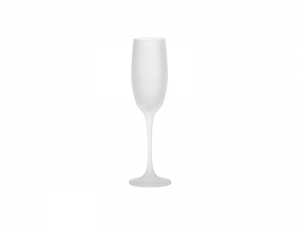 Sublimation 6oz/190ml Champagne Flute Glass (Frosted)