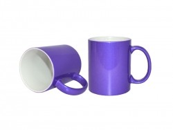 Mug 330 ml métallisés – pourpre Sublimation Transfert Thermique