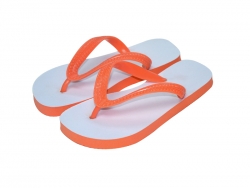 Tongs enfant taille S orange Sublimation Transfert Thermique