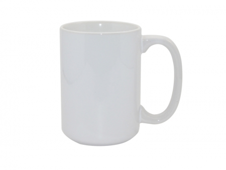 Sublimation 15oz White Photo Mug (J·S)