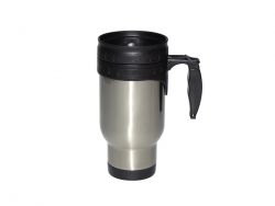 Mug isotherme 450 ml argenté Sublimation Transfert Thermique