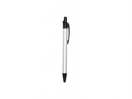 Sublimation Ballpoint Pen with Shrink Wrap(Silver Barrel)