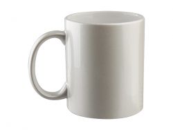 Mug 330 ml métallisés – blanc de perle Sublimation Transfert Thermique