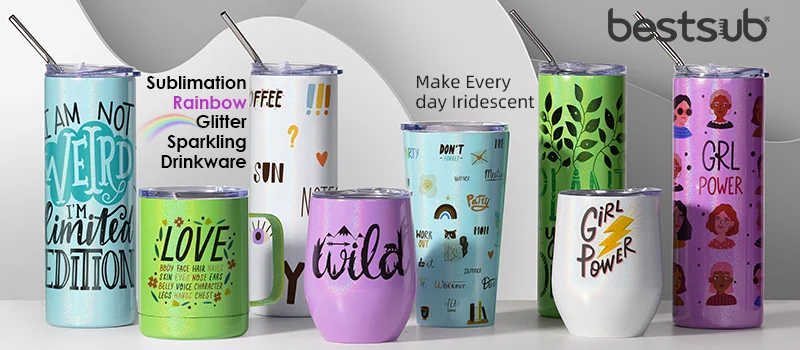 Shimmer Can Glass Sublimation Cups L Iridescent Sublimation Glass Cup L Glass  Cup L Sublimation Blanks 