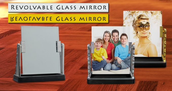 Revolvable Glass Mirror from BestSub