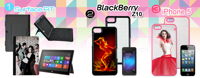 Crazy Cases for Surface RT, Blackberry Z10 and iPhone 5