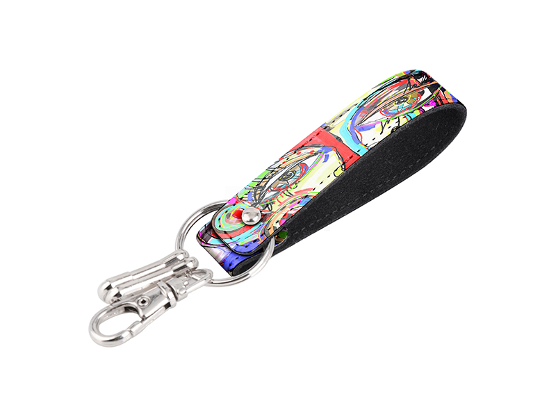 Johnson Plastics Plus Faux Leather Sublimation Keychain