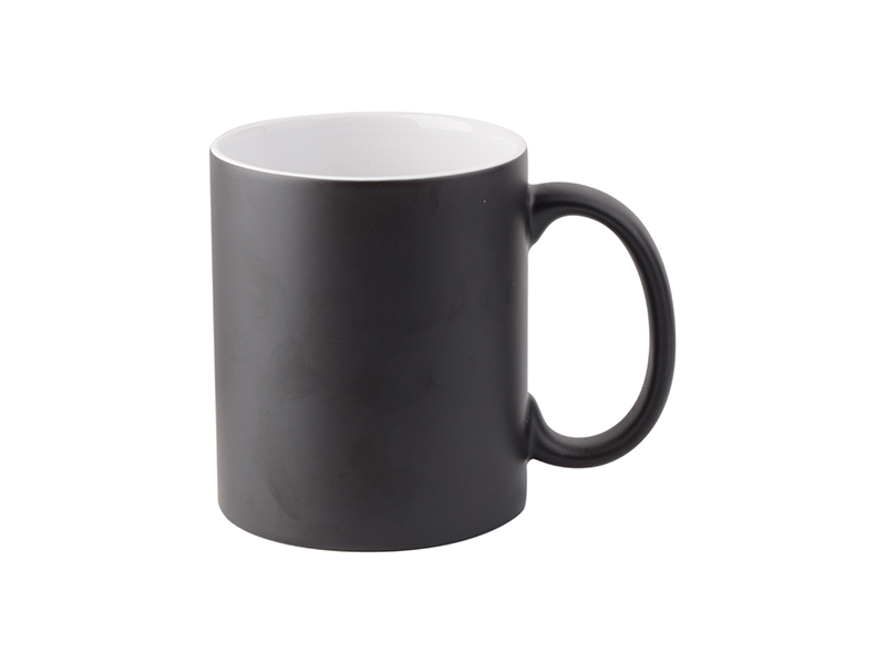 TAZA MAGICA NEGRA MATTE 11OZ - Sansei