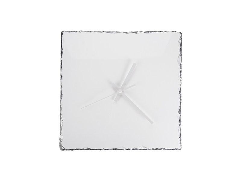 Sublimation Square Slate Clock (27*27cm) - BestSub - Sublimation  Blanks,Sublimation Mugs,Heat Press,LaserBox,Engraving Blanks,UV&DTF Printing