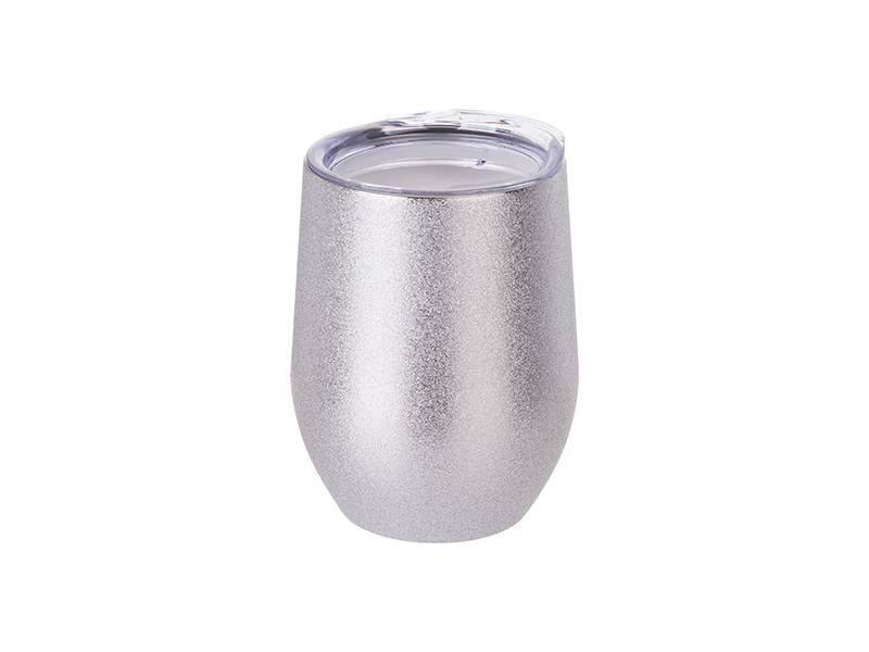 Sublimation 12oz/360ml Glitter Sparkling Stainless Steel Stemless Cup  (White) - BestSub - Sublimation Blanks,Sublimation Mugs,Heat  Press,LaserBox,Engraving Blanks,UV&DTF Printing