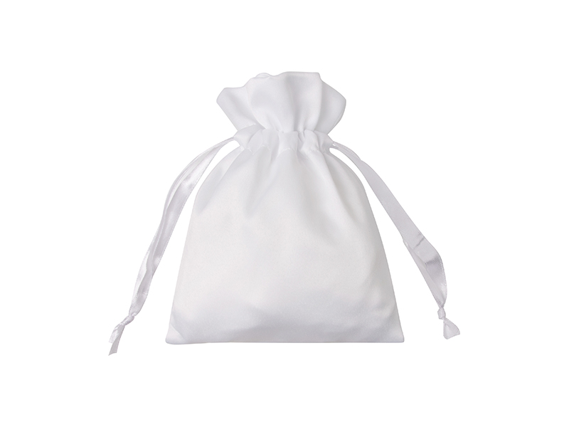 Download Sublimation White Satin Drawstring Bag(12*17cm) - BestSub ...