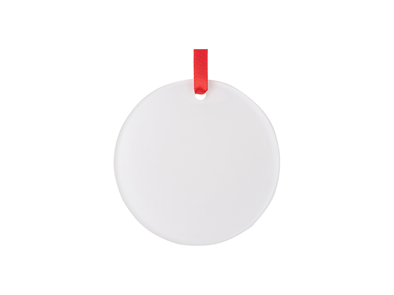 Sublimation Blank Acrylic Ornament (Circle, Φ7.6*0.4cm) - BestSub