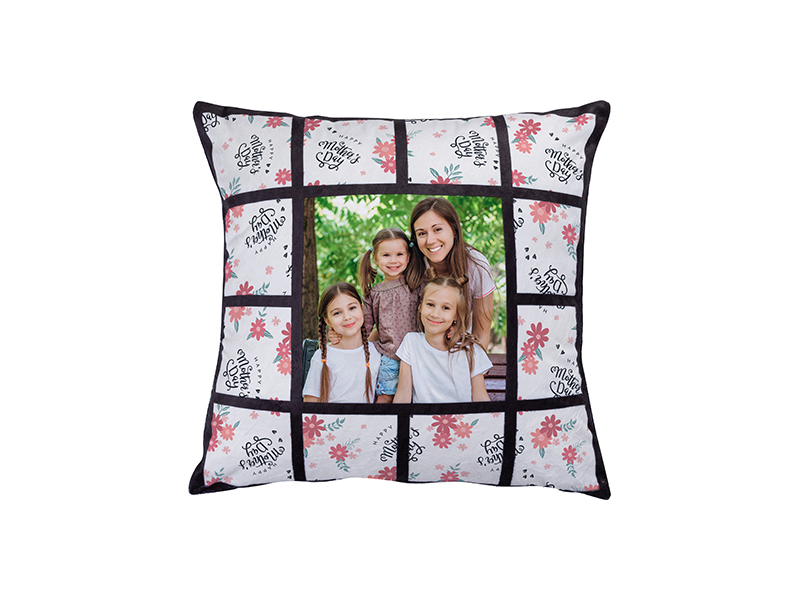 15pcs Blank Sublimation Pillow Case with 4 Panel ,Throw Pillow
