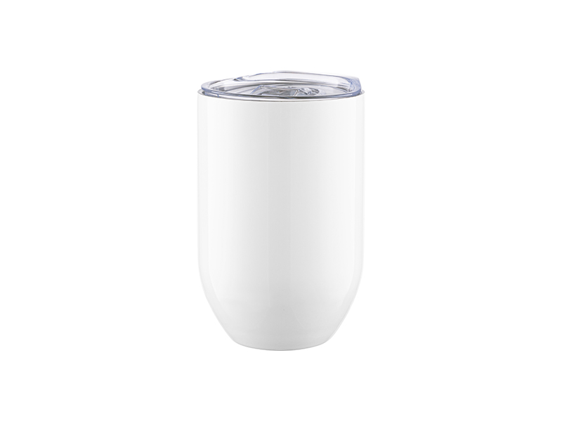 Stainless Steel Wine Tumbler — White Confetti Box