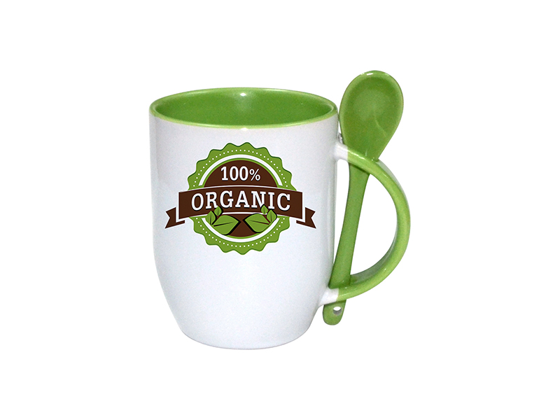 Sublimation 12oz/360ml Glass Mug w/ Light Green Handle (Clear) - BestSub -  Sublimation Blanks,Sublimation Mugs,Heat Press,LaserBox,Engraving  Blanks,UV&DTF Printing