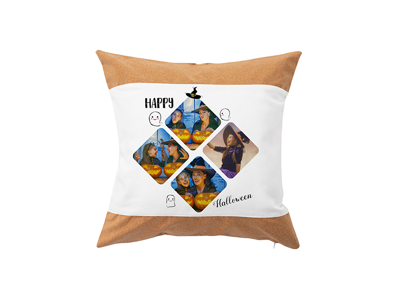 Check BestSub All-NEW Sublimation Pillow Covers Made of Leathaire