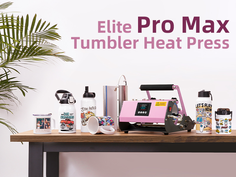Craft Express 40 oz Tumbler Heat Press Machine for 40 oz Tumbler with Handle,2 in 1 Pro Max 30 oz Tumbler Mug Press for 20 oz Sublimation Tumbler