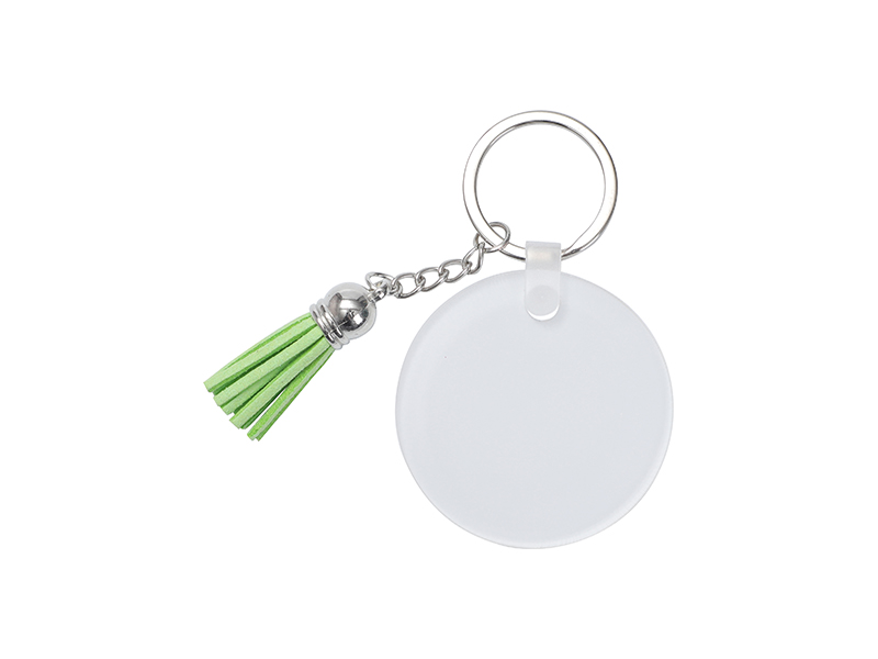 Acrylic Keychain With Key Rings Tassels Key Chain - Temu
