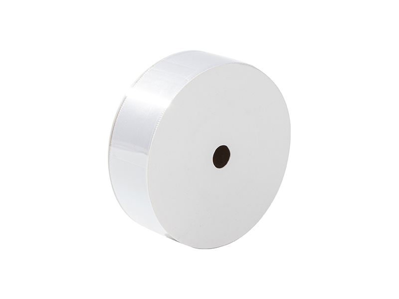 50mm White Polyester Ribbon for Sublimation, Blank Sublimation Ribbon