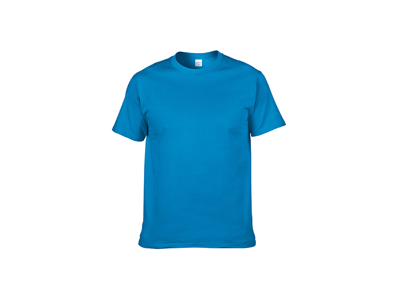 Cotton T-Shirt-Medium blue - Best Sublimation Expert - Sublimation ...