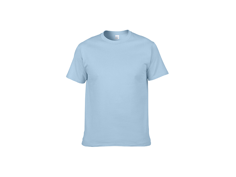 Cotton T Shirt Light blue BestSub Sublimation Blanks 