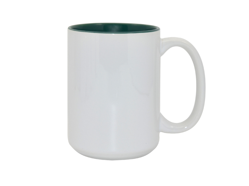 Sublimation 15oz Two-Tone Color Mugs - Green - BestSub - Sublimation  Blanks,Sublimation Mugs,Heat Press,LaserBox,Engraving Blanks,UV&DTF Printing