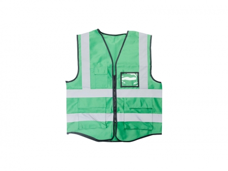 Sublimation Swallowtail Reflective Vest (Green)