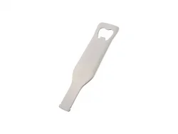 Abridor de Garrafas Branco Inox (4*14cm)
