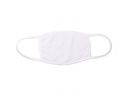 11*16.5cm Sublimation Non-Medical Face Mask (White Edge, Small)