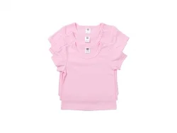 T-Shirt Bebê Tamanho M (Rosa,12-18M)