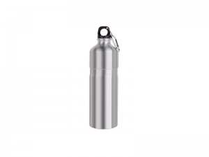 Sublimation 750ml Aluminum Water Bottle (Silver)