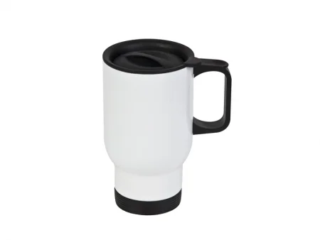 14oz全白汽车杯（201钢） - 专业的数码印制产品供应商-BestSub(百赛)