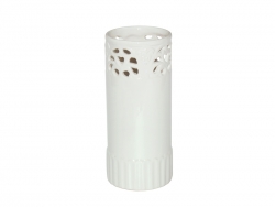 Vase à fleurs en céramique 8,5 x 20 cm Sublimation Transfert Thermique