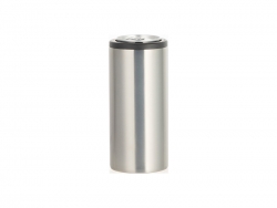 12oz/350ml Sublimation Stainless Steel Skinny Can Cooler (Silver)