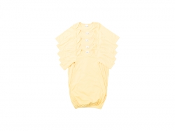 Pijama Bebê Manga Comprida Tamanho S (Amarelo,0-3M)